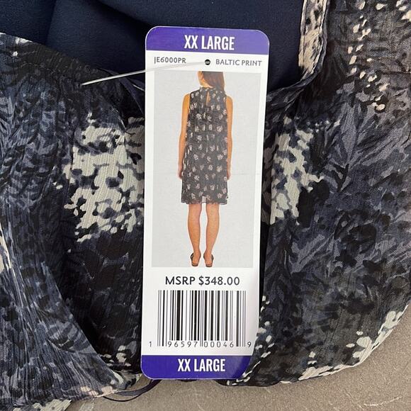 Joie Baltic Print Mini Dress NWT Size XXL - Picture 9 of 10